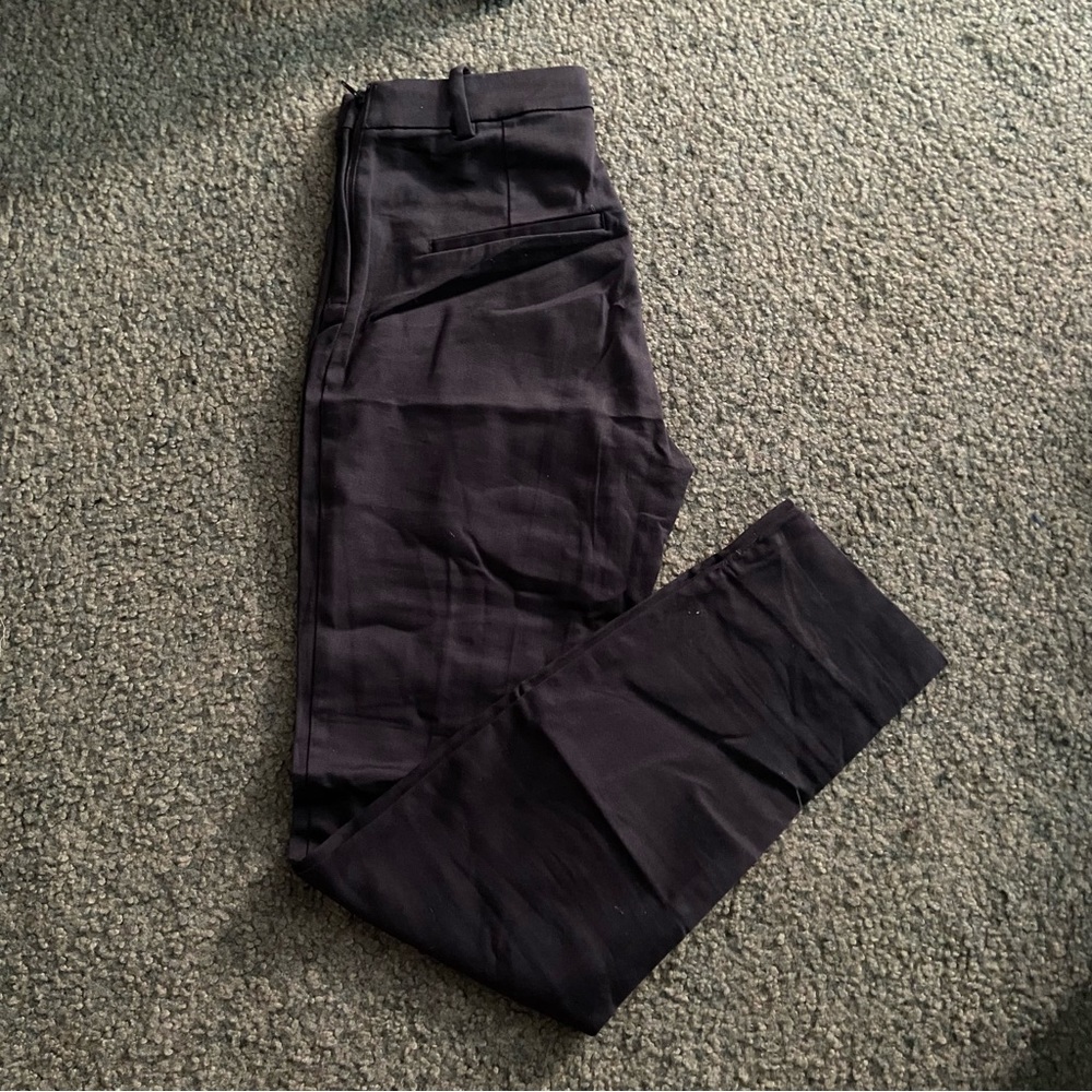 H&M Navy Blue Ankle Pants